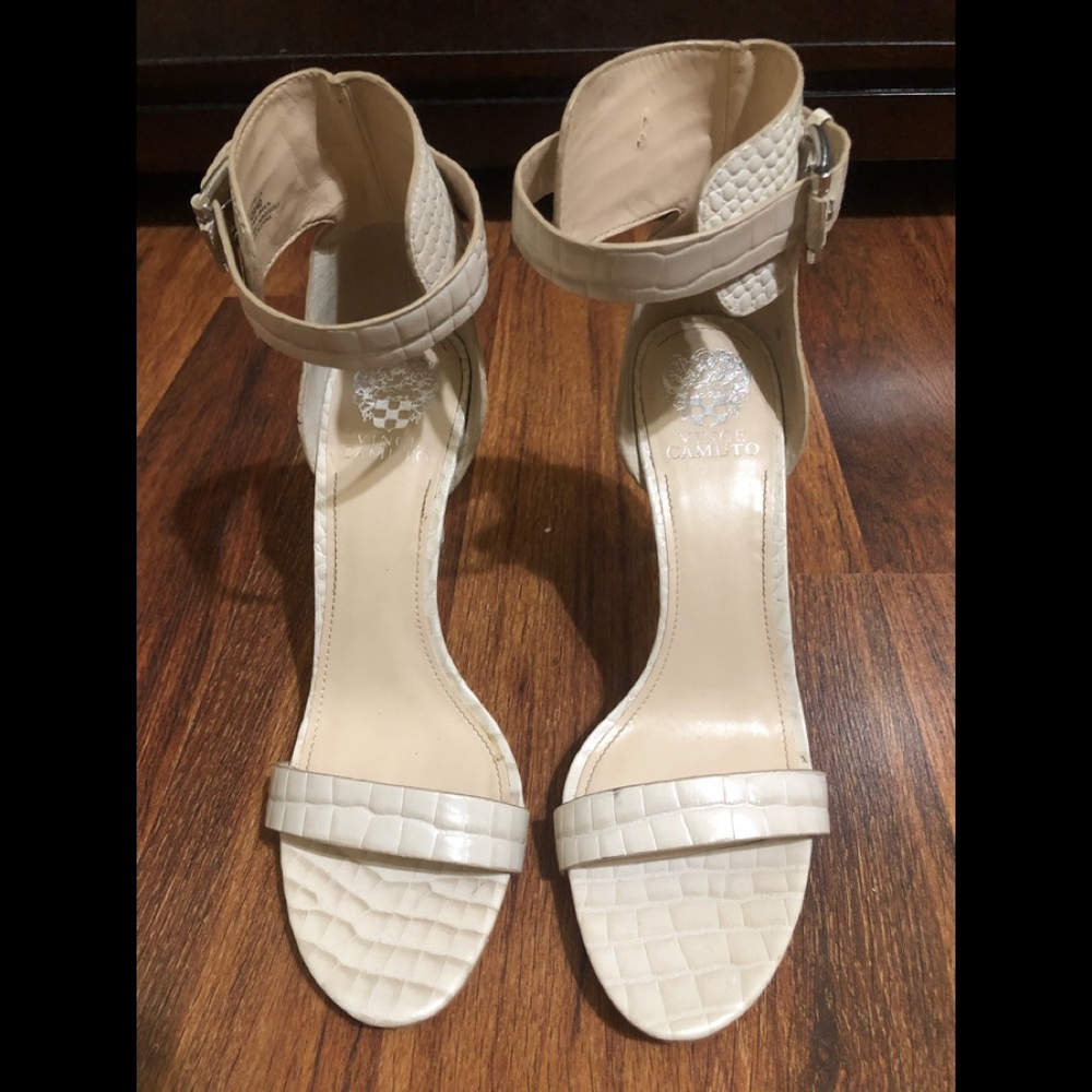 Vince Camuto ankle strap pumps